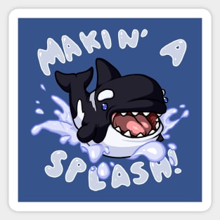 Makin' A Splash Sticker